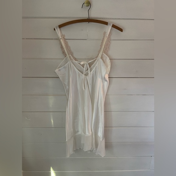 Linea Donatella Filagree Set Embellished Bridal Satin Chemise Nightgown & Robe - Picture 8 of 14